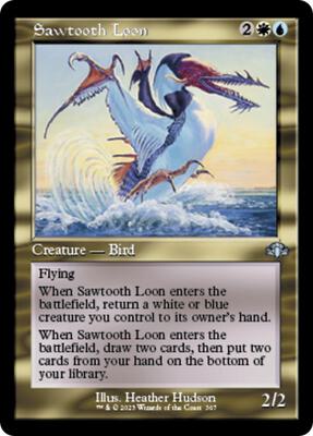 Sawtooth Loon (Retro Frame) card from Dominaria Remastered