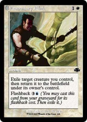 Momentary Blink (Retro Frame) card from Dominaria Remastered