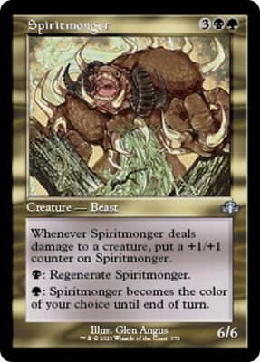 Spiritmonger (Retro Frame) card from Dominaria Remastered