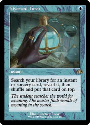 Mystical Tutor (Retro Frame) card from Dominaria Remastered