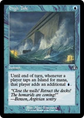 High Tide (Retro Frame) card from Dominaria Remastered