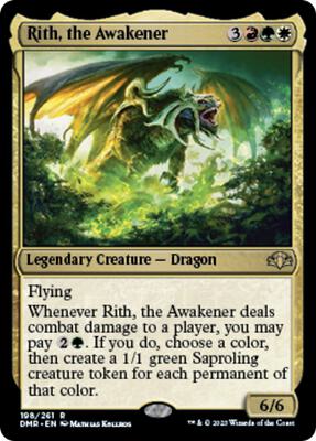 Rith, the Awakener card from Dominaria Remastered