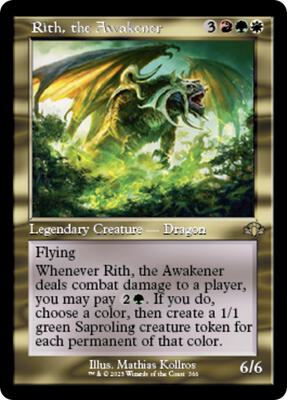 Rith, the Awakener (Retro Frame) card from Dominaria Remastered