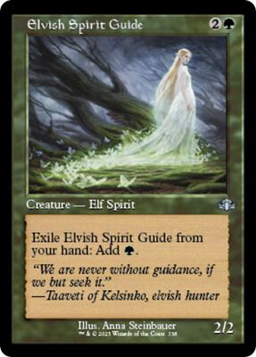 Elvish Spirit Guide (Retro Frame) card from Dominaria Remastered