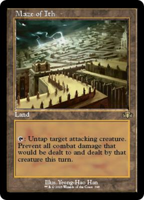Maze of Ith (Retro Frame) card from Dominaria Remastered