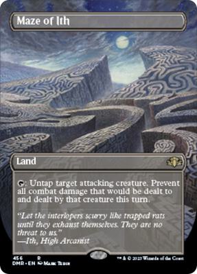 Maze of Ith (Borderless) card from Dominaria Remastered