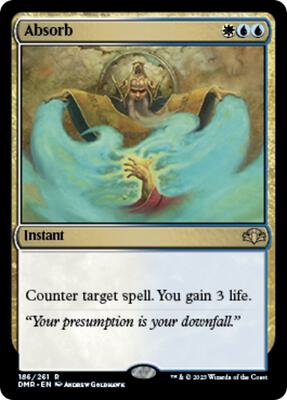 Absorb card from Dominaria Remastered