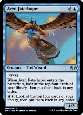 Aven Fateshaper card from Dominaria Remastered