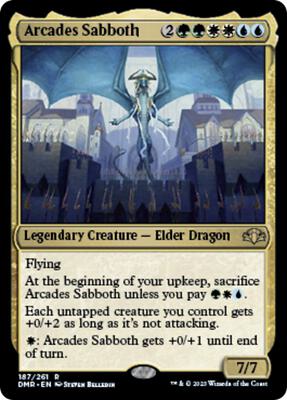 Arcades Sabboth card from Dominaria Remastered