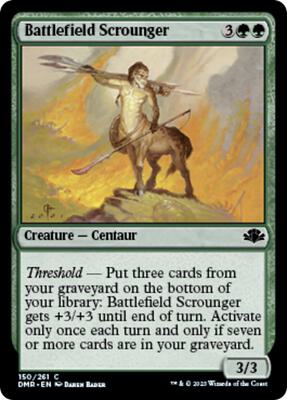 Battlefield Scrounger card from Dominaria Remastered