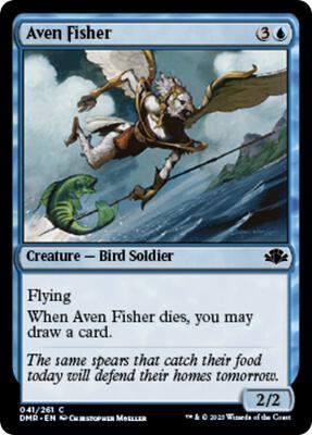 Aven Fisher card from Dominaria Remastered
