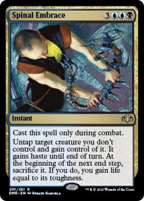 Spinal Embrace card from Dominaria Remastered