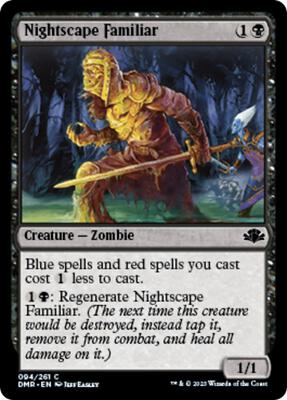 Nightscape Familiar card from Dominaria Remastered