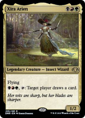 Xira Arien card from Dominaria Remastered