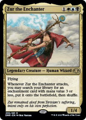 Zur the Enchanter card from Dominaria Remastered