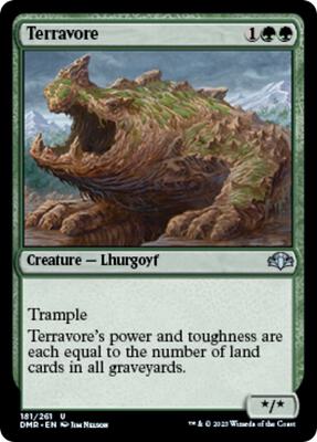 Terravore card from Dominaria Remastered