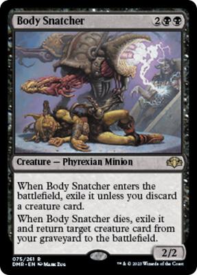 Body Snatcher card from Dominaria Remastered