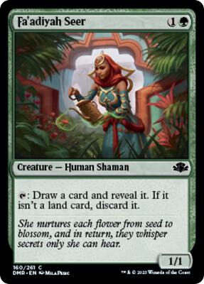 Fa'adiyah Seer card from Dominaria Remastered