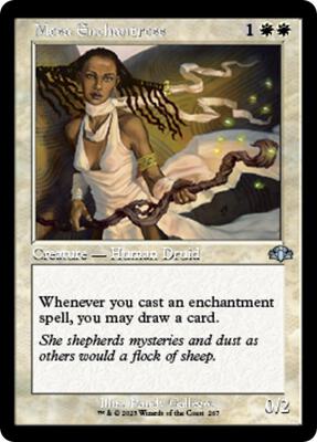 Mesa Enchantress (Retro Frame) card from Dominaria Remastered