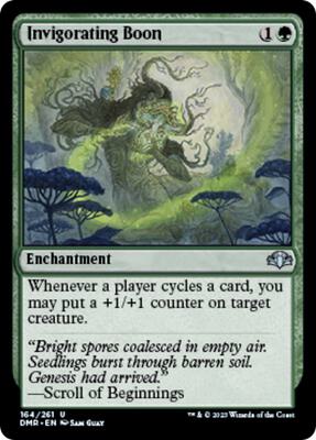 Invigorating Boon card from Dominaria Remastered