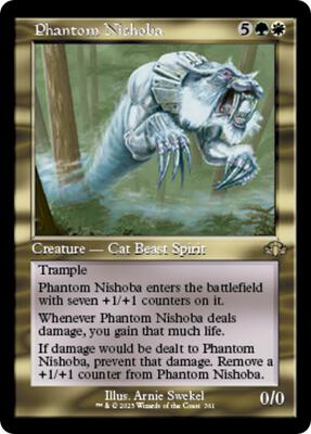 Phantom Nishoba (Retro Frame) card from Dominaria Remastered