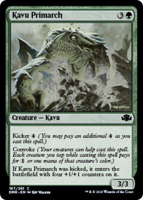Kavu Primarch card from Dominaria Remastered