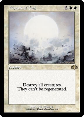 Wrath of God (Retro Frame) card from Dominaria Remastered