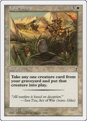 False Defeat card from Portal Three Kingdoms