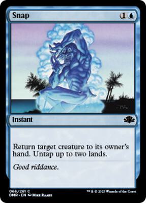 Snap card from Dominaria Remastered