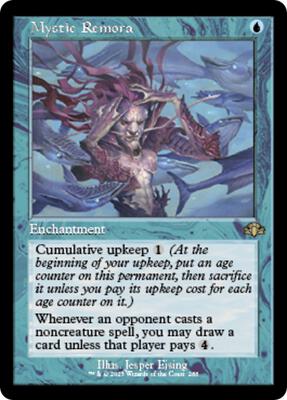 Mystic Remora (Retro Frame) card from Dominaria Remastered