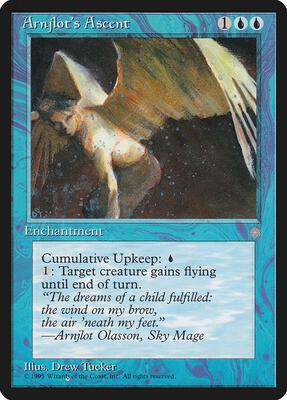 Arnjlot's Ascent card from Ice Age
