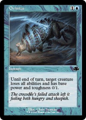 Ovinize (Retro Frame) card from Dominaria Remastered