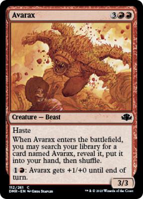 Avarax card from Dominaria Remastered