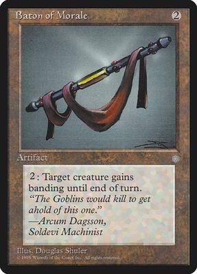 Baton of Morale card from Ice Age