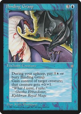 Binding Grasp card from Ice Age
