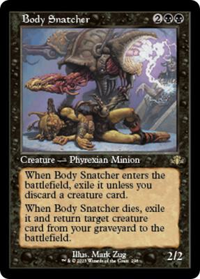 Body Snatcher (Retro Frame) card from Dominaria Remastered