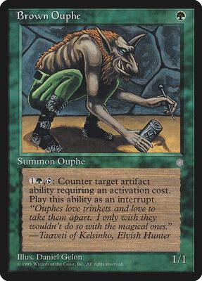 Brown Ouphe card from Ice Age