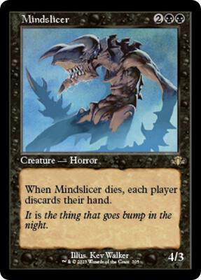 Mindslicer (Retro Frame) card from Dominaria Remastered