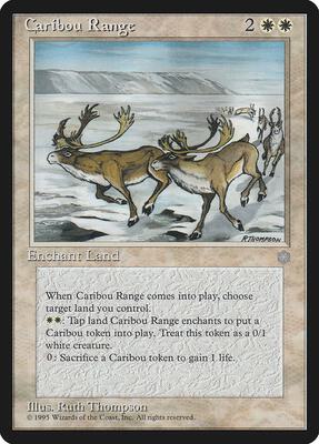 Caribou Range card from Ice Age