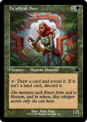Fa'adiyah Seer (Retro Frame) card from Dominaria Remastered