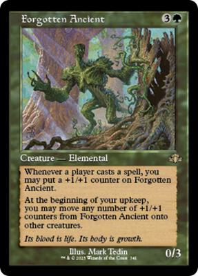 Forgotten Ancient (Retro Frame) card from Dominaria Remastered