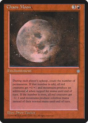 Chaos Moon card from Ice Age