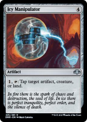 Icy Manipulator card from Dominaria Remastered