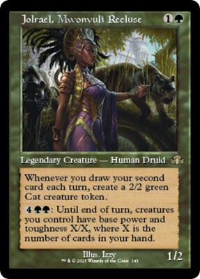 Jolrael, Mwonvuli Recluse (Retro Frame) card from Dominaria Remastered