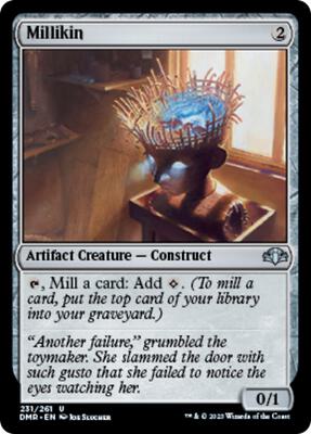 Millikin card from Dominaria Remastered