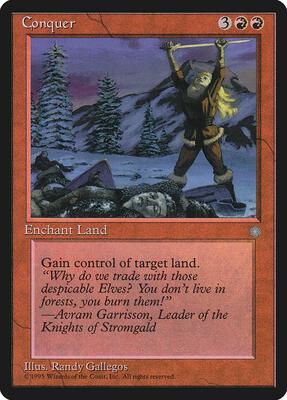 Conquer card from Ice Age