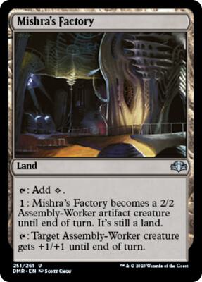Mishra's Factory card from Dominaria Remastered
