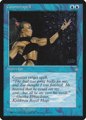 Counterspell card from Ice Age