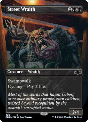 Street Wraith (Borderless) card from Dominaria Remastered