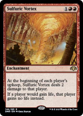 Sulfuric Vortex card from Dominaria Remastered